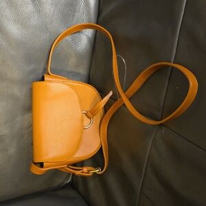 NWOT - Cognac Crossbody